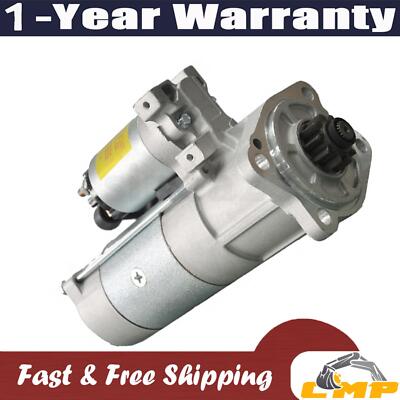 Starter for Cat Forklift DP40 DP45 DP50 DP80 DPL40 M8T60372  M008T60371 M8T60373