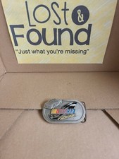 Team Nascar 94 American Legends Pewter Belt Buckle "MADE IN THE USA"
