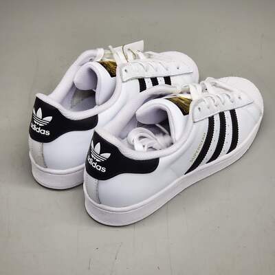Zapatillas Superstar Shoes Original Superstar Blanc Size (GS) Adidas  Superstar Low White Black FU7712 For Sale Online