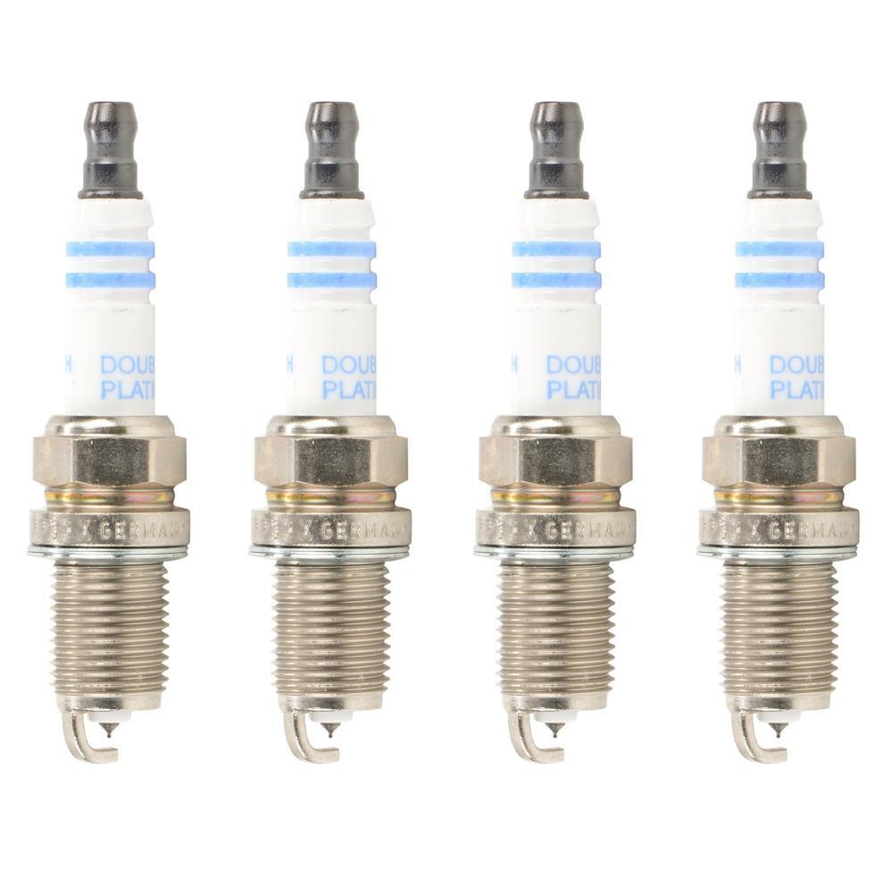 Set of 4 Spark Plugs Bosch 8100 For Acura Audi Buick Chevy Mecedes Nissan VW