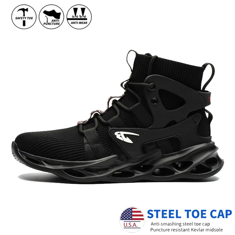 Men's Indestructible Shoes Work Boots Safety Shoes Steel Toe Shoes Hiking Shoes