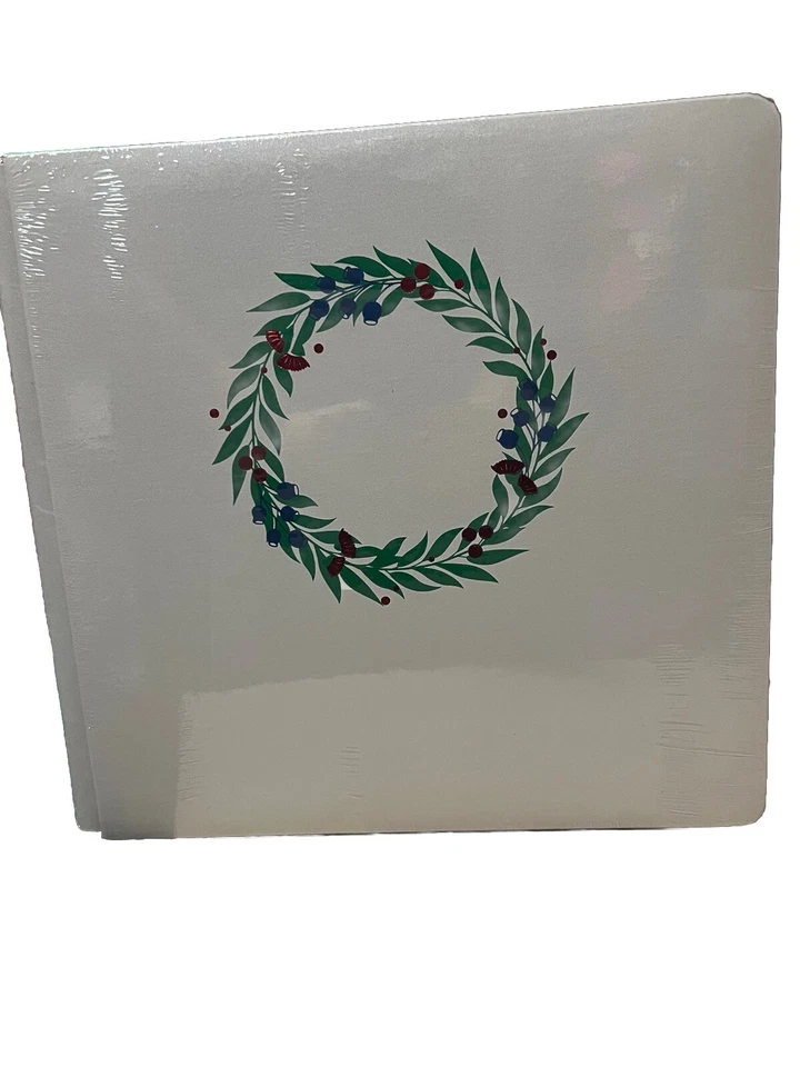 Cubierta de álbum de guirnalda de Navidad en la costa Creative Memories 12X12 Foto 2 de 3