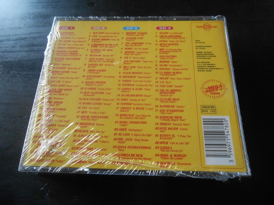 Various " Mega Dance Millenium " 4 CD BOX auf Wagram Music – 3054782 - Bild 2 von 2
