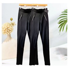 Black Zip Pocket Leggings