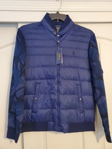 polo camo puffer jacket