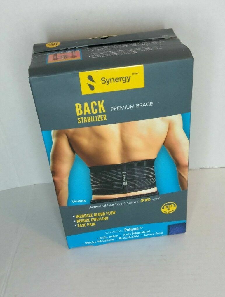 Synerg Therapeutic Back Brace 2XL bamboo FIR eBay