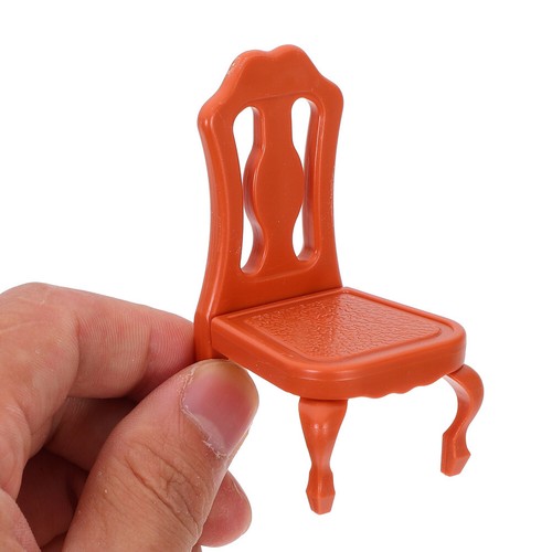 1 Set/5pcs Dollhouse Furnitures Mini Tables and Chairs for Kids Playing - Picture 5 of 12