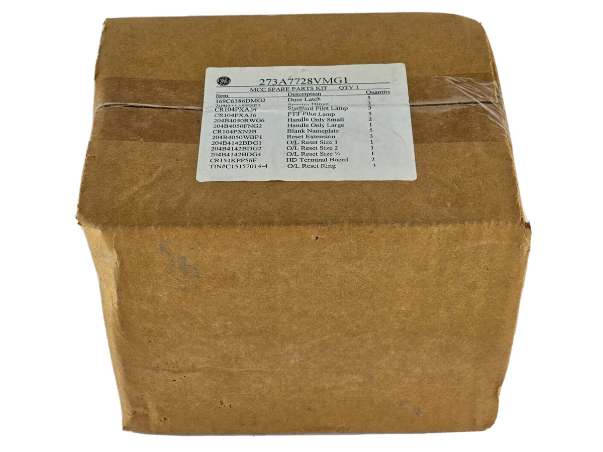 SEALED GE General Electric 273A7728VMG1 MCC Spare Parts Kit  