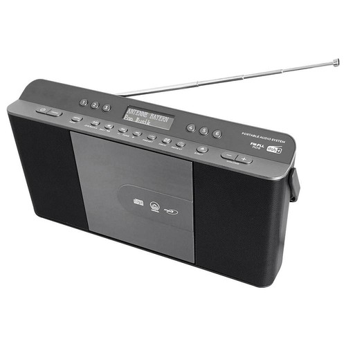 soundmaster RCD1870SW CD-Radio DAB+, UKW AUX, CD, DAB+, MP3, UKW Grau, Schwarz - Bild 3 von 4