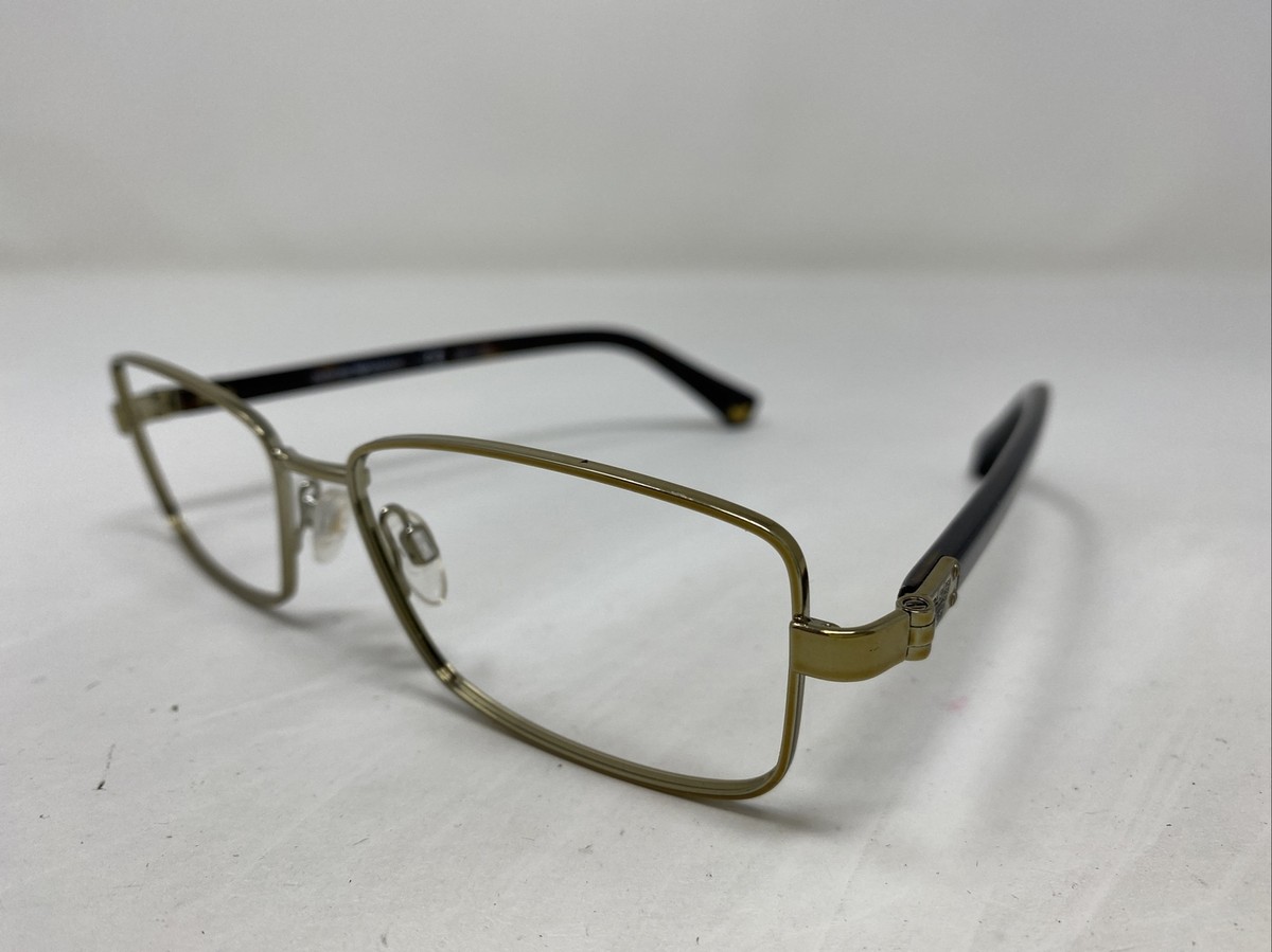 Emporio Armani EA 1004 3013 54-15-140 Yellow Gold Full Rim  display picture 2