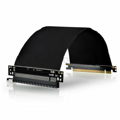 High Speed PCI Express 16x Flexible Extension Cable Card Adapter