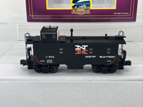 MTH Premier 20-90020F New Haven Black Steel Caboose #C-701 O Gauge New NH - Picture 9 of 17