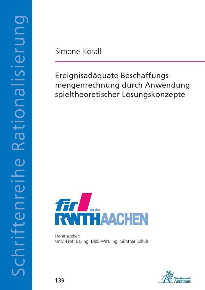 Thumbnail - Ereignisadäquate Beschaffungsmengenrechnung Durch Anwendung...