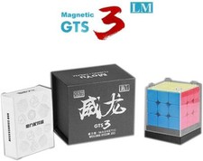 Cubo mágico de velocidad MoYu Weilong GTS3 LM magnético 3X3X3 sin pegatinas envío desde EE. UU.