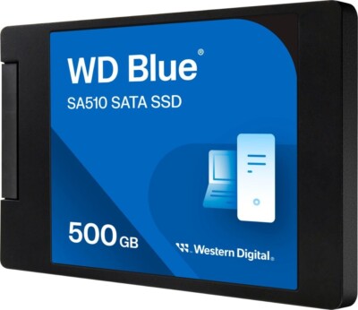 WD - Blue SA510 500GB Internal SSD SATA NEW in BOX