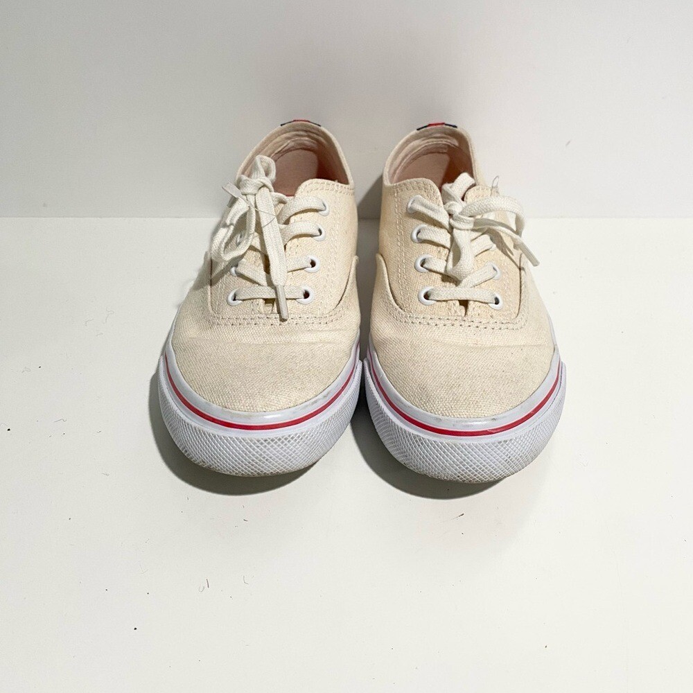 Tory Burch Murray Cream Canvas Sneakers 6.5 thumbnail 5