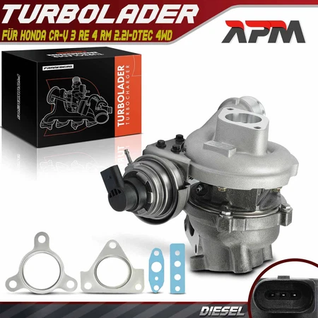 Turbolader HONDA CR-V III 2.2 i-DTEC 4WD (RE)