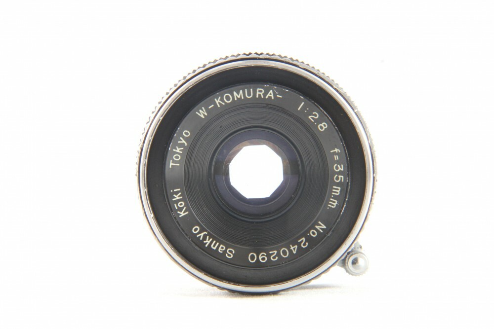 Rare Exc Sankyo Koki Tokyo W-KOMURA 35mm f/2.8 Leica 39mm LMT