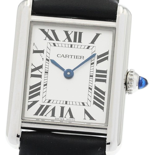 Cartier Tank Must WSTA0060 22 mm Silver Dial