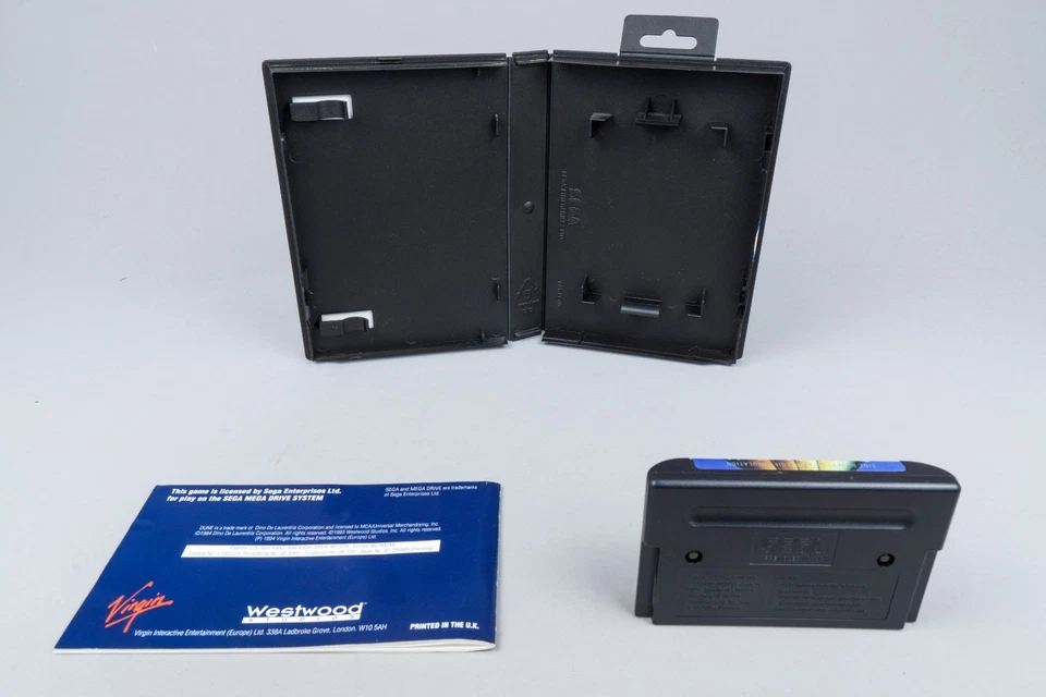 Sega Mega Drive *Dune II: Kampf um den Wüstenplaneten* OVP Anleitung PAL - Bild 2 von 4