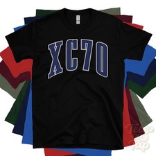 XC70 T-SHIRT VARSITY LOGO college style vehicle car driver