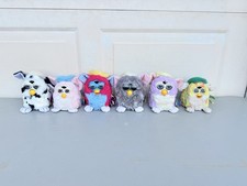Vintage Furby Lot Of 6 Tiger Electronics 1
