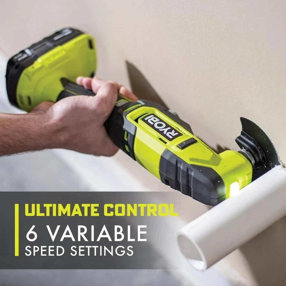 ONE+ 18V Ryobi Combo Kit Multi-Tool and 5 In. Random Orbit Sander (Tools Only) - Image 4 of 4