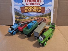 Thomas The Tank Engine And Friends Wooden Railway Train Car Cargo Lot