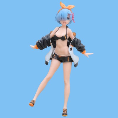 Taito Re:Zero Precious Figure   Rem Jumper Swimsuit ver. Renewal Prize Figure