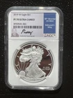 2019-W $1 SILVER AMERICAN EAGLE NGC PF70 signed by EDMUND MOY : 06519