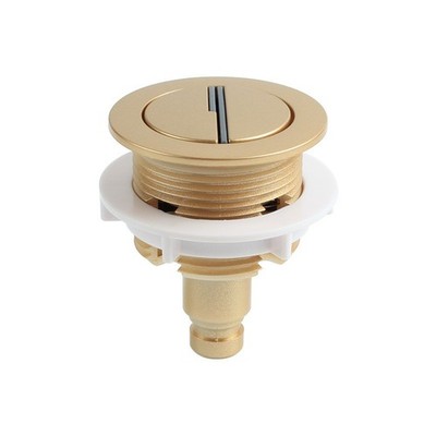 38mm Dual Button Flush Valve Toilet Tank ABS Chrome Plated Compact Lightweight