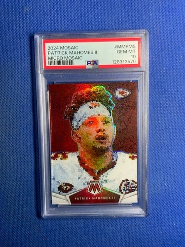2024 Panini Mosaic - Micro Mosaic Patrick Mahomes II #MMPMS PSA 10