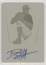2011 Leaf Metal Draft Printing Plate Yellow 1/1 Danny Hultzen #AU-DH1 Auto 0a3