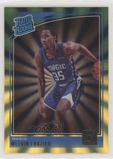 2018 Donruss Rated Rookies Holo Green & Yellow Laser Melvin Frazier Jr #153 n1u