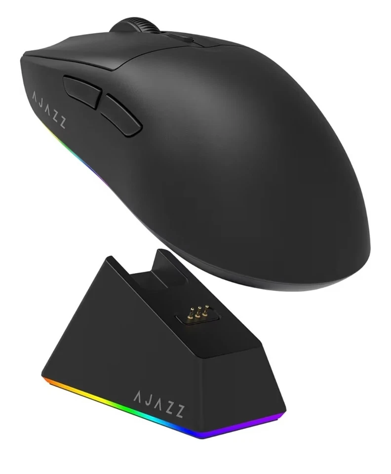 AJAZZ AJ139 V2 MC Gaming Mouse with Charging Base, Adjustable 12,000 DPI, PAW331 - Image 4 of 4