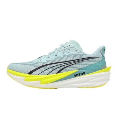 Puma Deviate Nitro 4 Blue Yellow Black Men Unisex Carbon Road