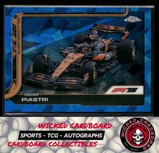 Oscar Piastri 2025 Topps Chrome Sapphire Edition Formula 1 #78 McLaren F1