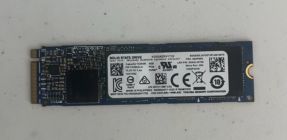 Toshiba M.2 Interface 1 TB Solid State Drives for sale | eBay