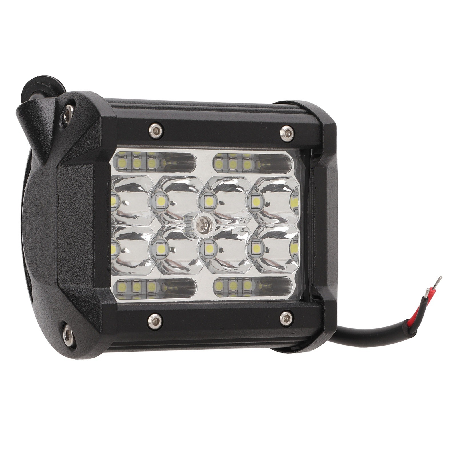 4in LED Offroad Light 60W 6000LM IP67 Waterproof PMMA Lens Floodlight For Truck