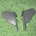 transformers g1 original vintage starscream rear wing rudder pair large peg