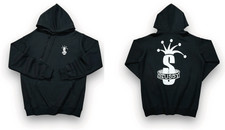 Stussy Black Unisex Pullover Hoodie Classic Modern Streetwear Reprint S-5XL