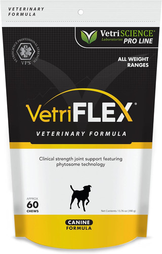 VetriScience VetriFlex Canine Formula - Active Joint Support 60 Count
