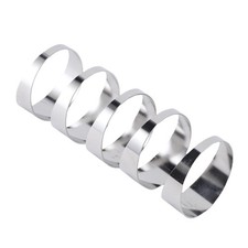 5Pcs 304 Stainless Steel Pie Cuts Tight Radius Deburred Not Welded For