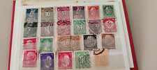 Briefmarken Sammlung im Einsteckbuch - Konvolut Deutsches Reich, DDR, BRD, Tsche