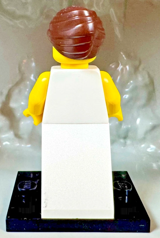 LEGO (8831) CMF Serie 7 Novia Minifigura col07-4 Completo Velo y Boquet Boda Foto 4 de 4