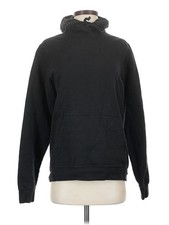 Port Company Women Black Pullover Hoodie S