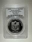 PCGS Gem PL 1 oz Silver .999 Ag Signed by Jack Ham - NFL Pittsburgh Steelers