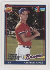 2018 Topps Archives Topps Rookie History Chipper Jones #333 HOF 13i1