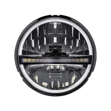 Ultralit - Led 5-34 Headlight With Led Drlposition Light High Power Black