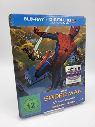 SPIDER-MAN HOMECOMING Blu-Ray Steelbook aus Sammlung NEU OVP